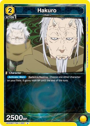 Hakuro (022) (UE20BT/TSK-1-022) - UE20BT That Time I Got Reincarnated as a Slime - Card Brawlers
