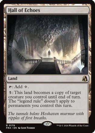 Hall of Echoes (PPFRA-179) - Promo Pack: Reality Fracture Foil - Card Brawlers