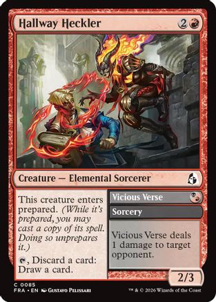 Hallway Heckler (FRA-085) - Reality Fracture - Card Brawlers