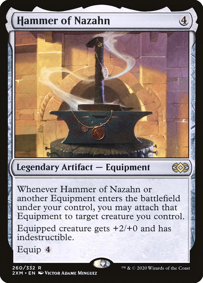 Hammer of Nazahn [Double Masters] - Card Brawlers