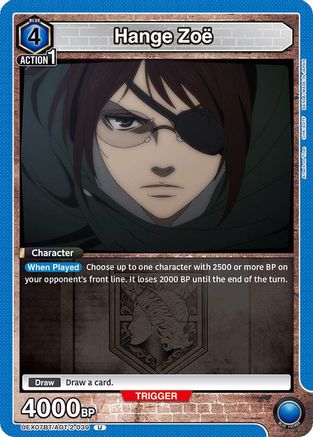 Hange Zoe (039) (UEX07BT/AOT-2-039) - UEX07BT Attack on Titan Vol 2 - Card Brawlers