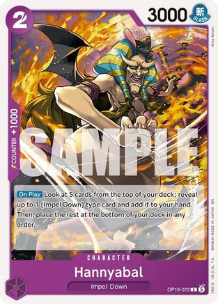 Hannyabal (OP16-072) - The Time of Battle - Card Brawlers