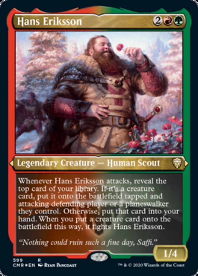 Hans Eriksson (Etched) [Commander Legends] - Card Brawlers