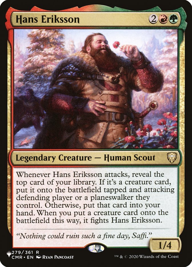 Hans Eriksson [The List] - Card Brawlers
