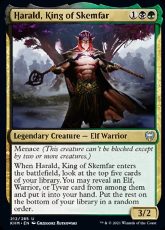 Harald, King of Skemfar [Kaldheim] - Card Brawlers