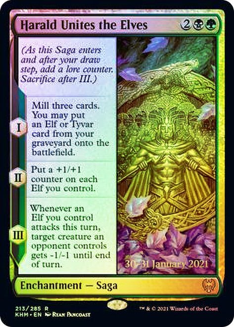 Harald Unites the Elves [Kaldheim Prerelease Promos] - Card Brawlers