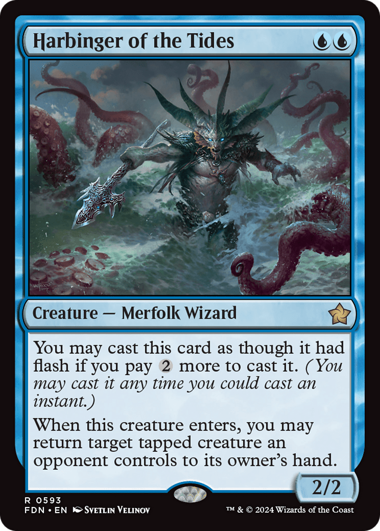 Harbinger of the Tides [Foundations] - Card Brawlers