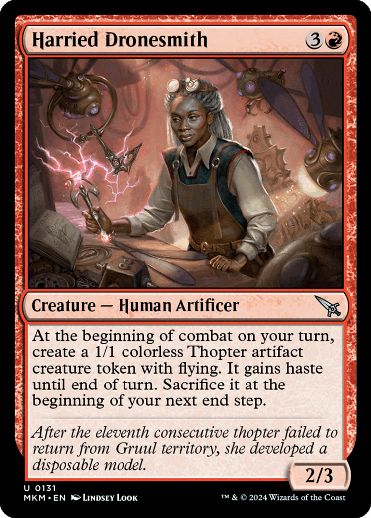 Harried Dronesmith [Murders at Karlov Manor] - Card Brawlers
