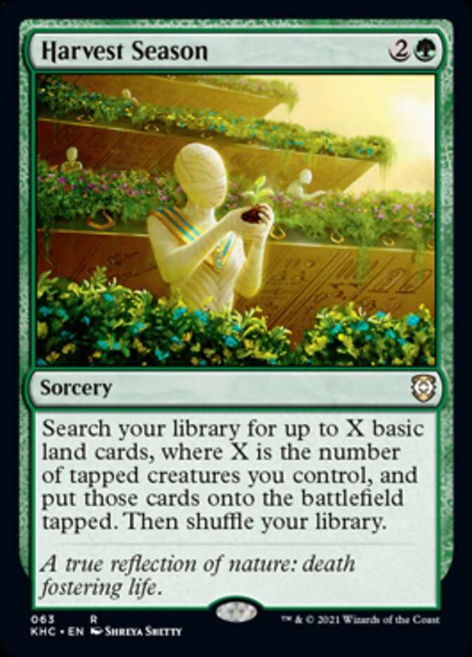 Harvest Season [Kaldheim Commander] - Card Brawlers