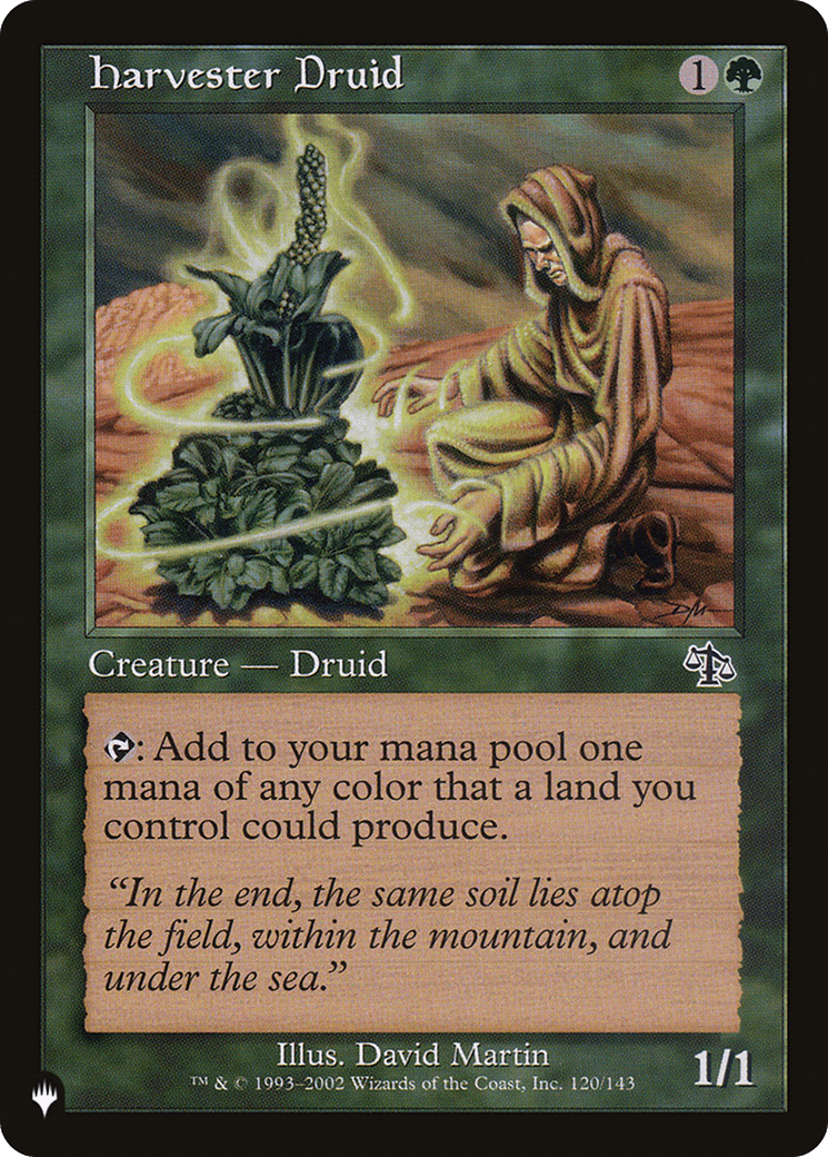 Harvester Druid [The List] - Card Brawlers