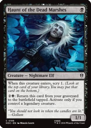 Haunt of the Dead Marshes (HOC-186) - The Hobbit: Eternal-Legal - Card Brawlers