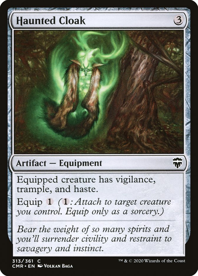 Haunted Cloak (313) [Commander Legends] - Card Brawlers