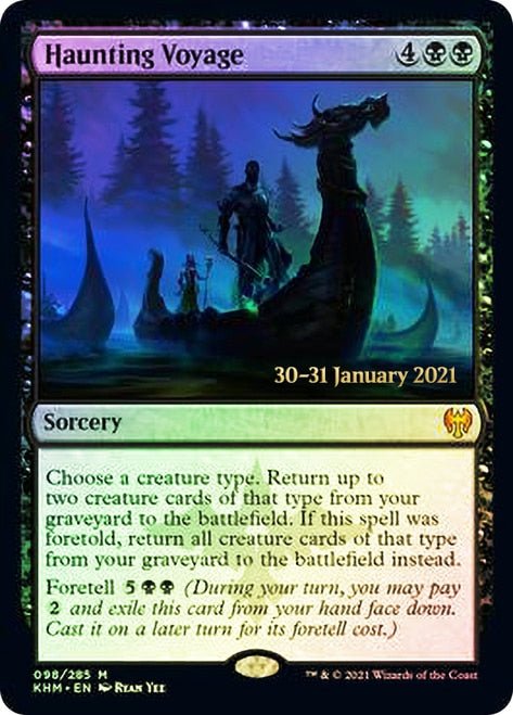 Haunting Voyage [Kaldheim Prerelease Promos] - Card Brawlers