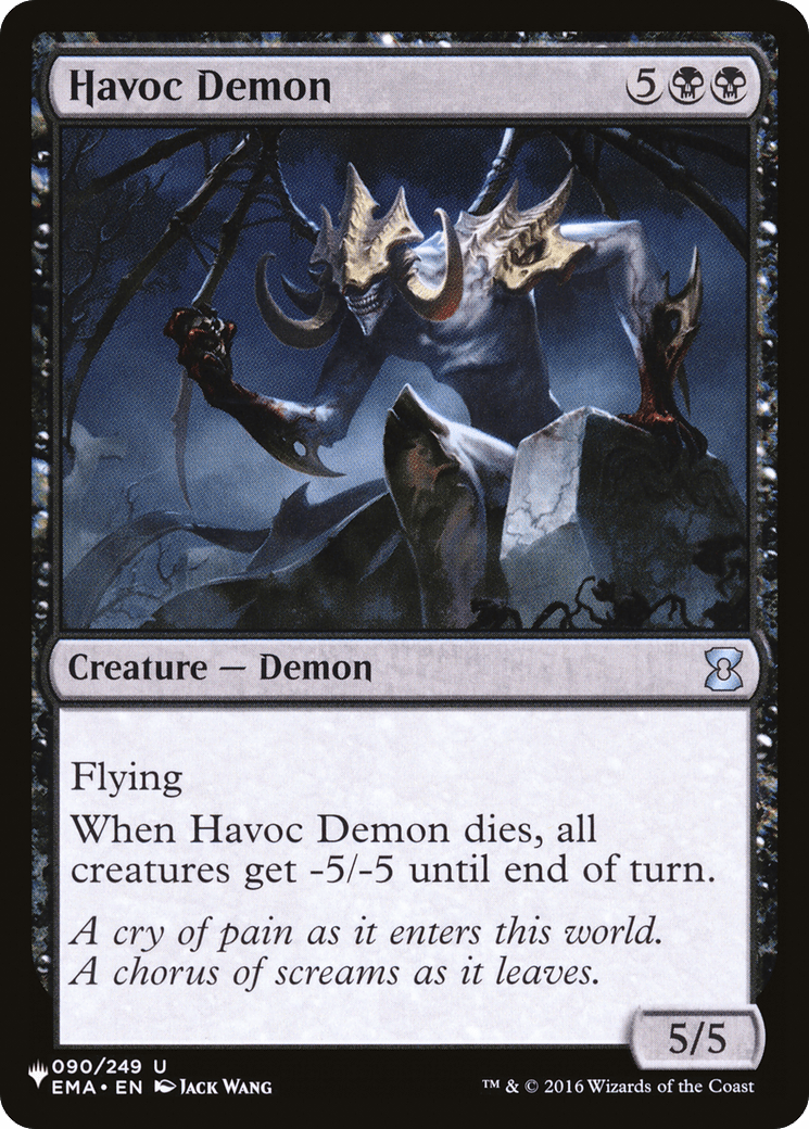 Havoc Demon [The List] - Card Brawlers