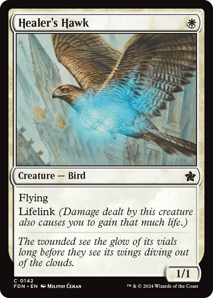 Healer's Hawk [Foundations] - Card Brawlers
