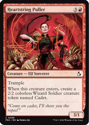 Heartstring Puller (FRA-086) - Reality Fracture Foil - Card Brawlers