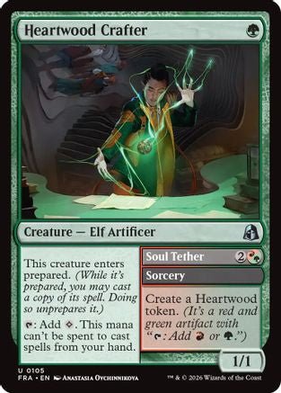 Heartwood Crafter (FRA-105) - Reality Fracture Foil - Card Brawlers