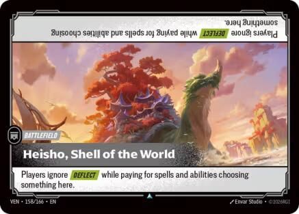 Heisho, Shell of the World (158/166) - Vendetta - Card Brawlers