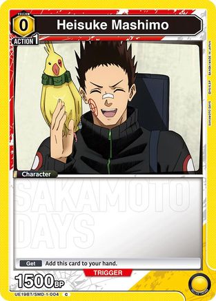 Heisuke Mashimo (004) (UE19BT/SMD-1-004) - UE19BT SAKAMOTO DAYS Foil - Card Brawlers