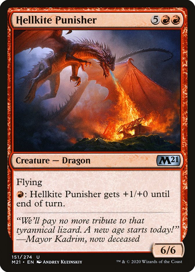 Hellkite Punisher [Core Set 2021] - Card Brawlers