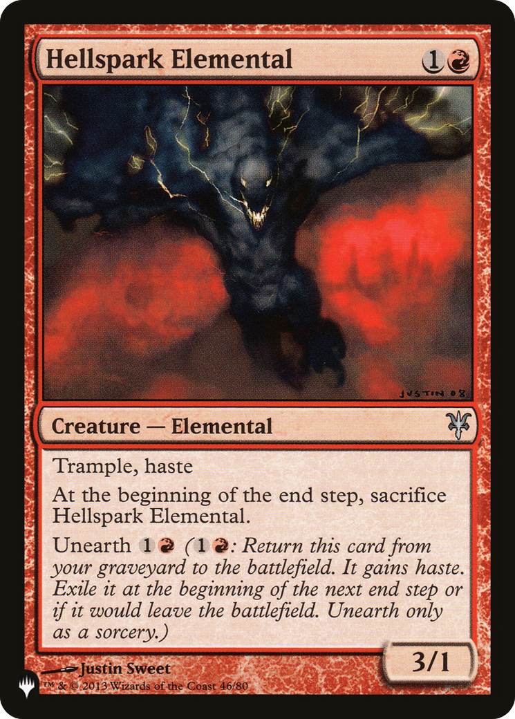 Hellspark Elemental [The List] - Card Brawlers