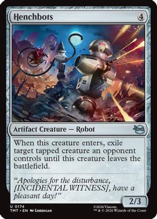 Henchbots (TMT-174) - Teenage Mutant Ninja Turtles - Card Brawlers