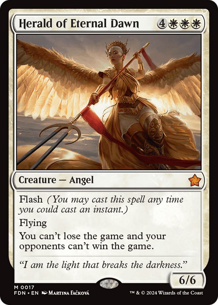 Herald of Eternal Dawn [Foundations] - Card Brawlers