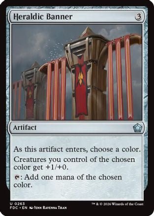 Heraldic Banner (FDC-263) - Commander: Foundations - Card Brawlers
