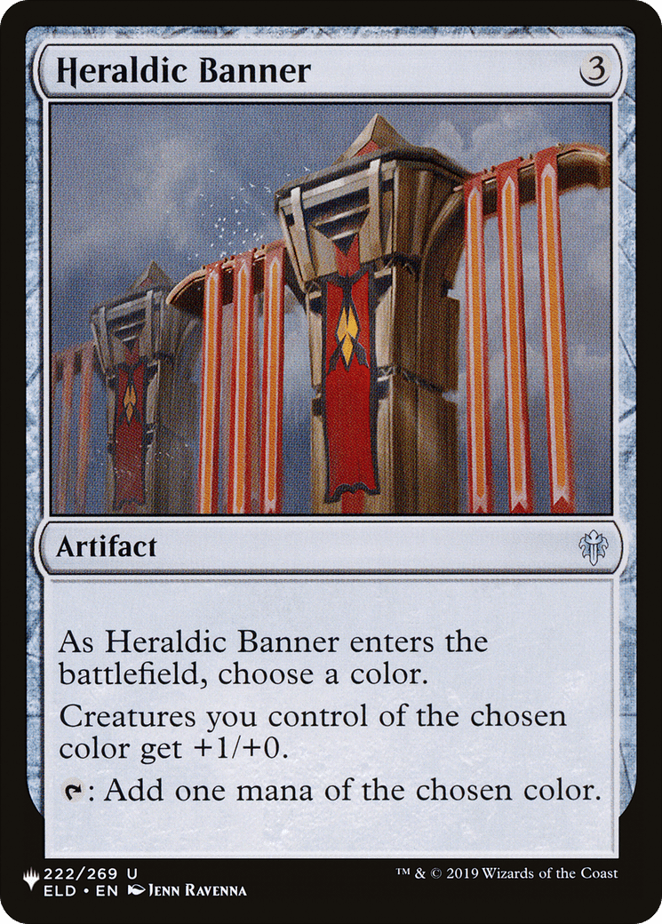 Heraldic Banner [The List] - Card Brawlers