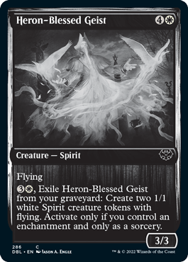 Heron - Blessed Geist [Innistrad: Double Feature] - Card Brawlers
