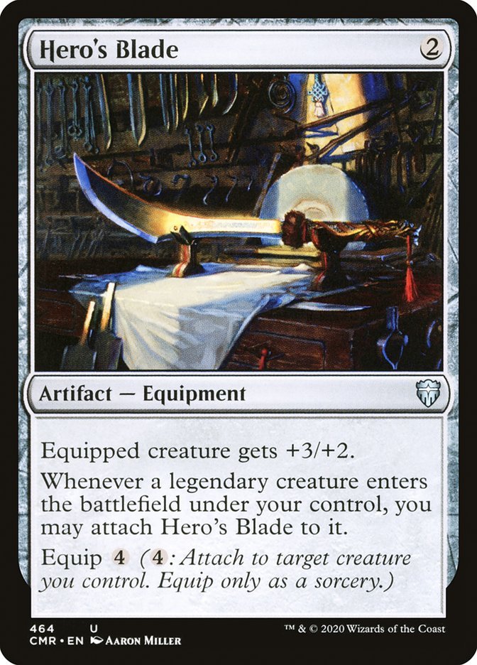Hero's Blade (464) [Commander Legends] - Card Brawlers