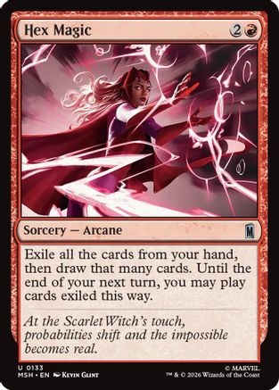 Hex Magic (MSH-133) - Marvel Super Heroes - Card Brawlers
