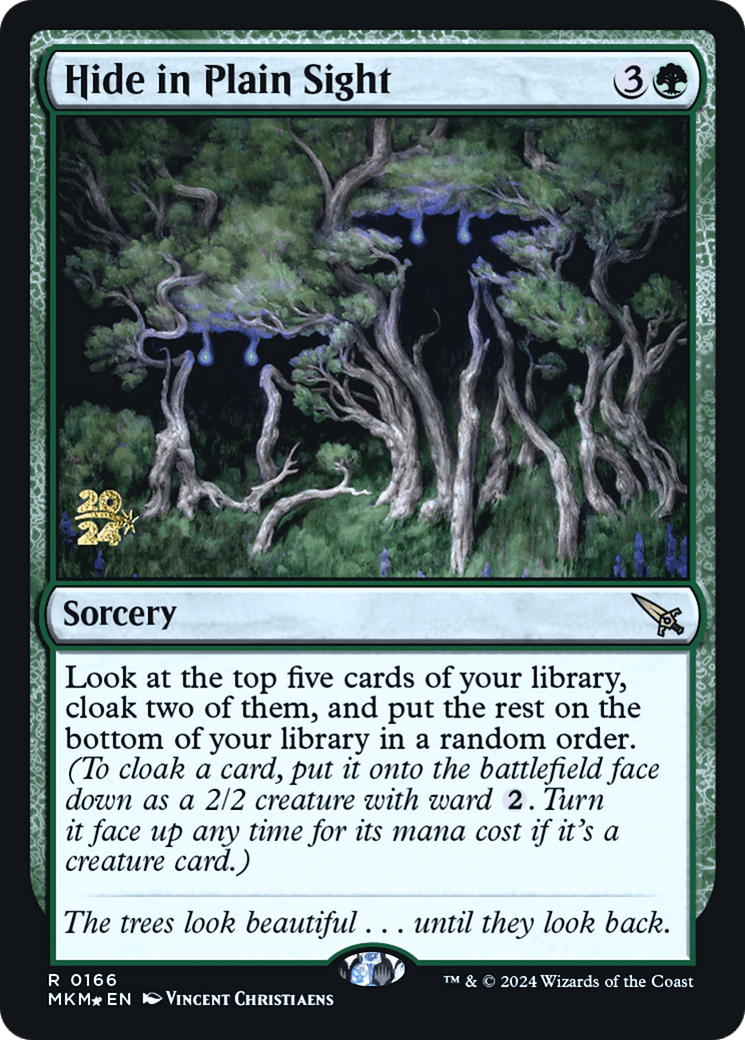Hide in Plain Sight [Murders at Karlov Manor Prerelease Promos] - Card Brawlers
