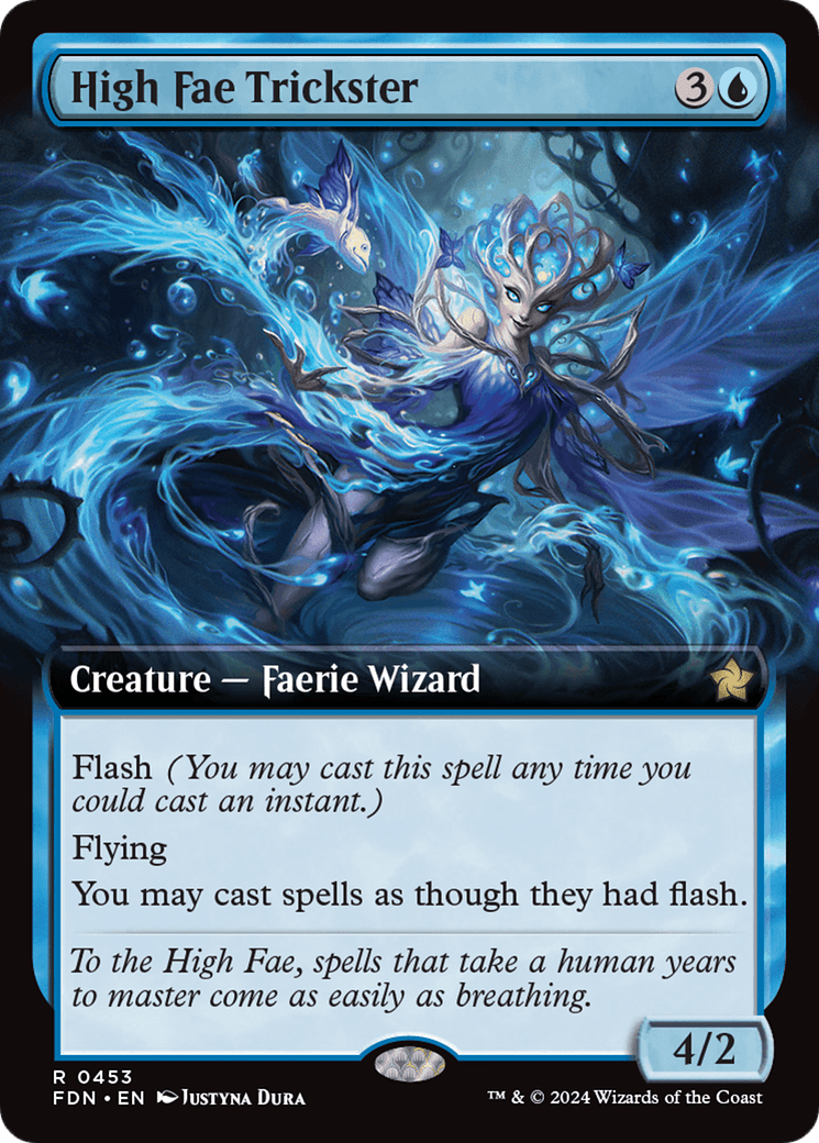 High Fae Trickster (Extended Art) [Foundations] - Card Brawlers