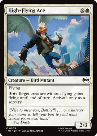 High-Flying Ace (TMT-009) - Teenage Mutant Ninja Turtles Foil - Card Brawlers
