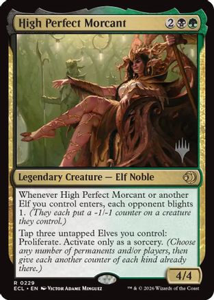 High Perfect Morcant (PPECL-229) - Promo Pack: Lorwyn Eclipsed Foil - Card Brawlers