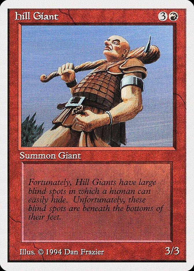 Hill Giant [Summer Magic / Edgar] - Card Brawlers