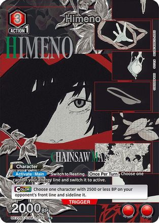 Himeno (065) (U*) (UE22BT/CSM-1-065) - UE22BT CHAINSAW MAN Foil - Card Brawlers