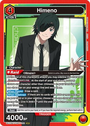 Himeno (066) (UE22BT/CSM-1-066) - UE22BT CHAINSAW MAN Foil - Card Brawlers