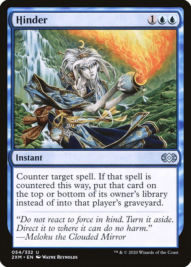 Hinder [Double Masters] - Card Brawlers