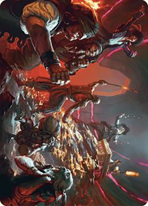 Hit the Mother Lode Art Card [The Lost Caverns of Ixalan Art Series] - Card Brawlers