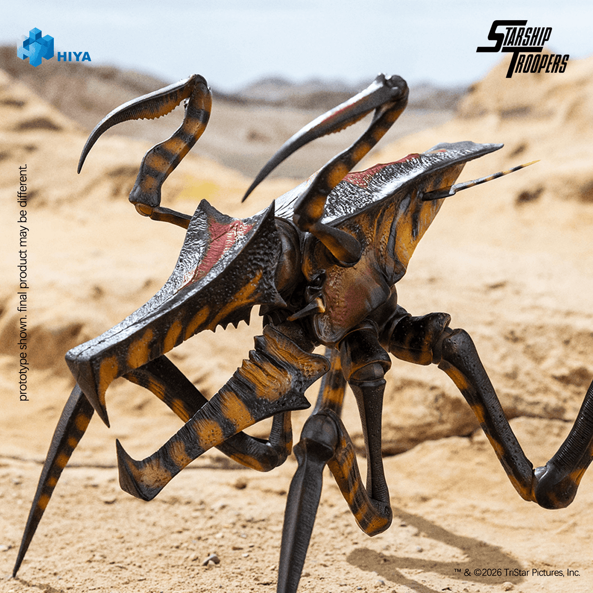 HIYA TOYS - Starship Troopers - 1/12 Scale None Scale 5.3 Inch - Warrior Bug - (PREORDER) September 30, 2027 - Card Brawlers