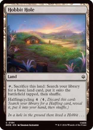 Hobbit Hole (HOB-184) - The Hobbit Foil - Card Brawlers