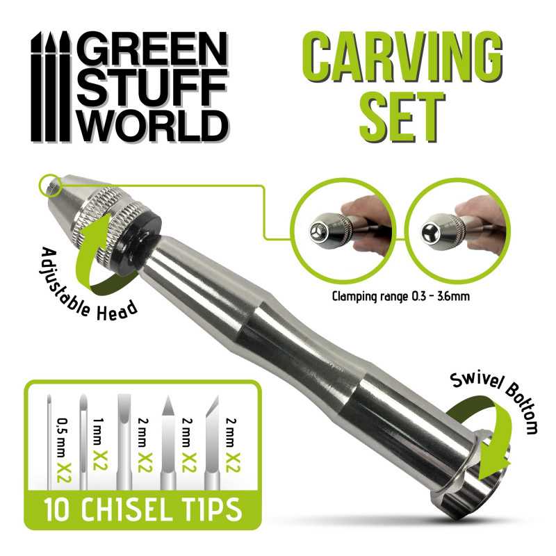 Green Stuff World - Carving Set - Green Stuff World - Card Brawlers | Quebec | Canada |