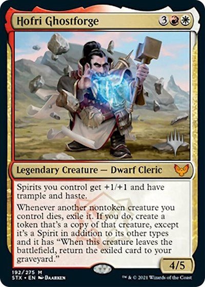 Hofri Ghostforge (Promo Pack) [Strixhaven: School of Mages Promos] - Card Brawlers