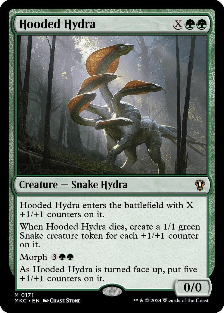 Hooded Hydra [Murders at Karlov Manor Commander] - Card Brawlers