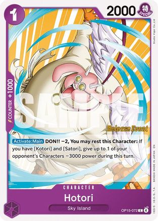 Hotori (OP15-072) - Adventure on Kami's Island Release Event Cards - Card Brawlers