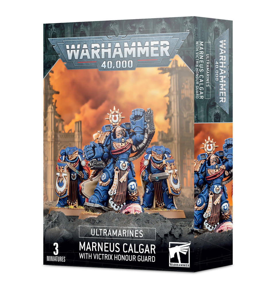 Ultramarines: Marneus Calgar With Victrix Honour Guard