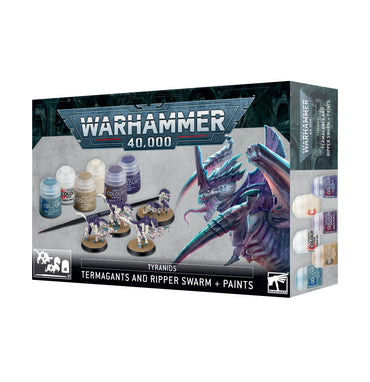 Tyranids: Termagants and Ripper Swarm + Paints Set (PREORDER) July 22, 2023 - Card Brawlers | Quebec | Canada | Yu-Gi-Oh!