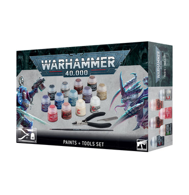 Warhammer 40,000: Paints + Tools Set - Card Brawlers | Quebec | Canada | Yu-Gi-Oh!